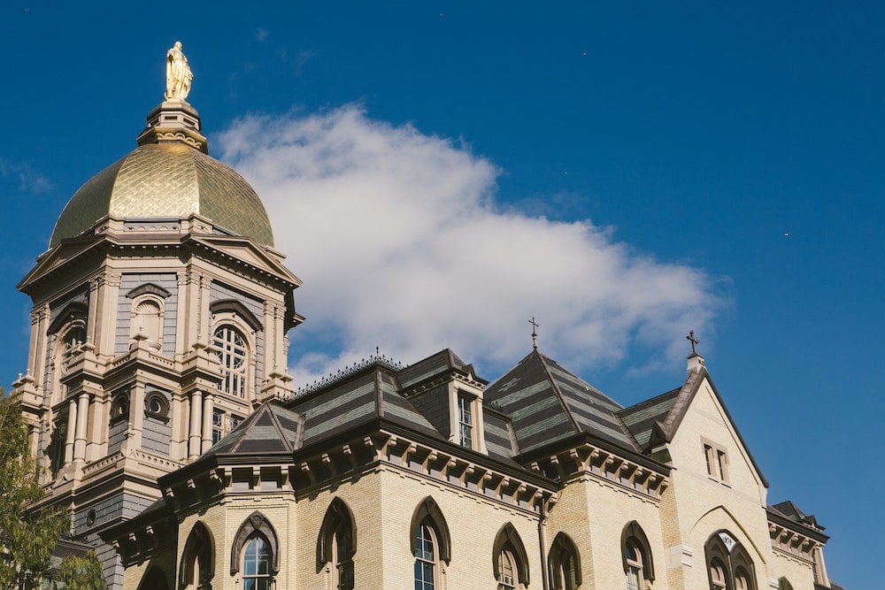 Notre Dame University in South Bend Indiana